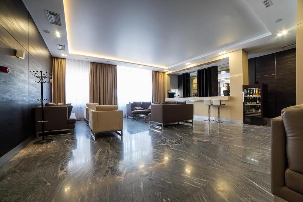 Royal Tower Residence Big Vip Apartment In Center Floor 27 Kyjev Exteriér fotografie